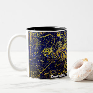 Constellation of the Dragon Two-Tone Coffee Mug