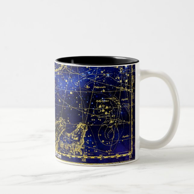Constellation of the Horse Two-Tone Coffee Mug (Right)