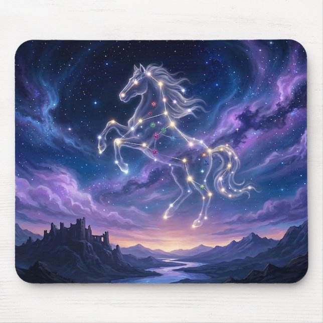 Constellation of the Valiant Steed Mouse Pad (1) (Front)