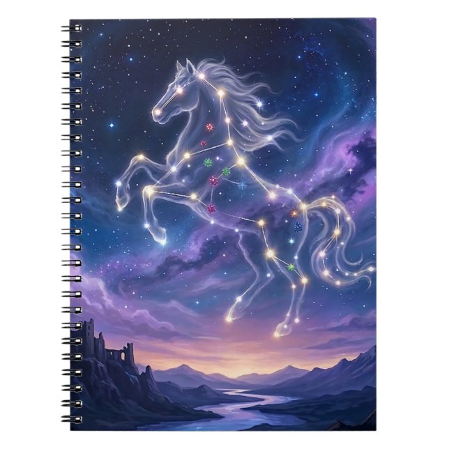 Constellation of the Valiant Steed Notebook (Front)