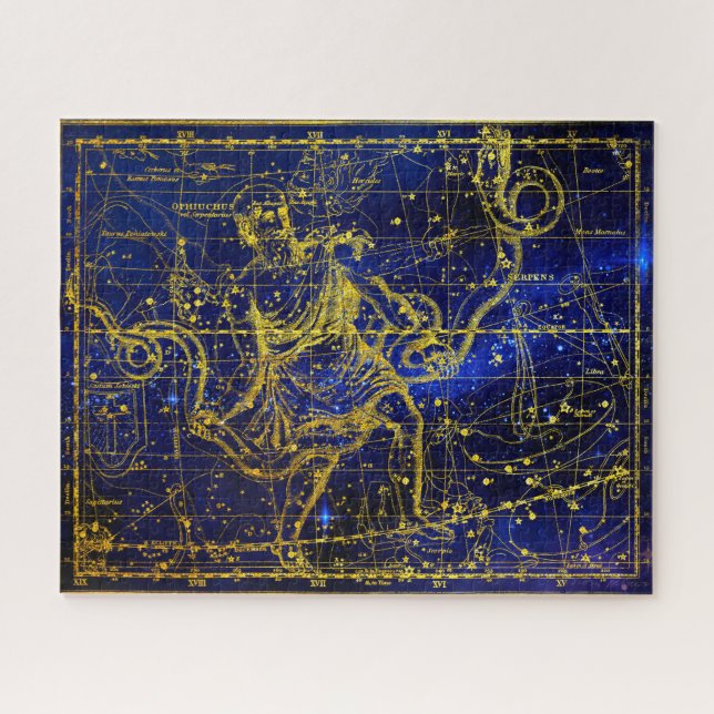 Constellation of Vophiuchus Jigsaw Puzzle (Horizontal)