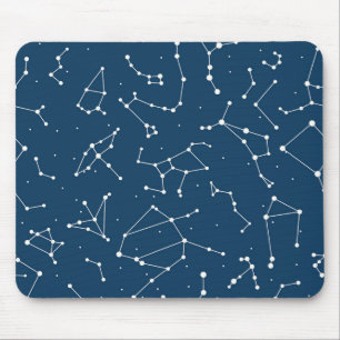 Constellation Star Pattern Mouse Mat