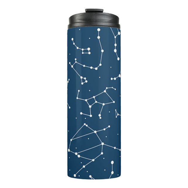Constellation Star Pattern Thermal Tumbler (Front)