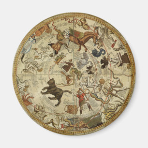 Constellation Stars Northern Sky Vintage Astronomy Magnet