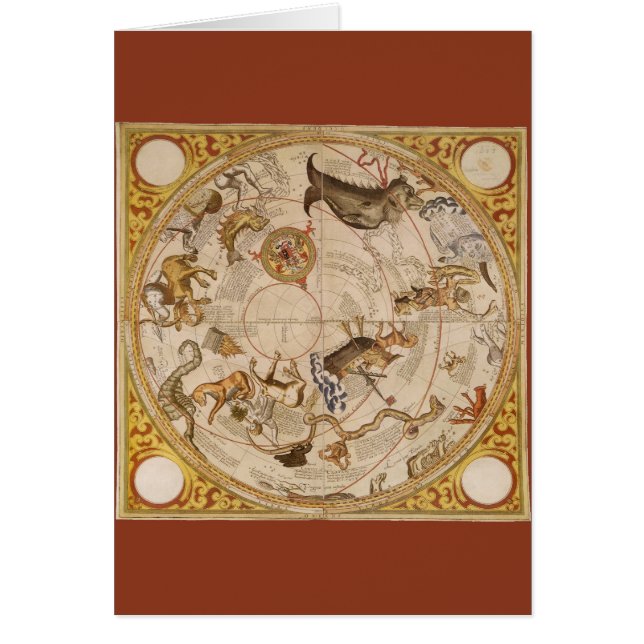 Constellation Stars Southern Sky Vintage Astronomy (Front)