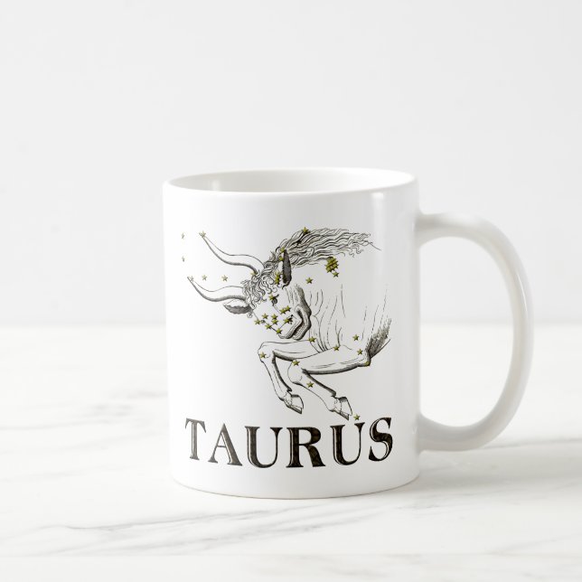 Constellation: Taurus Coffee Mug (Right)