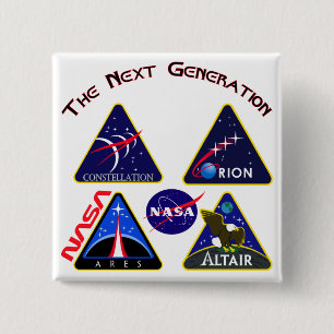 Constellation: The Next Generation 15 Cm Square Badge