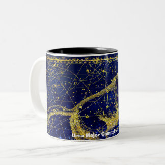 Constellation Ursa Major Two-Tone Coffee Mug