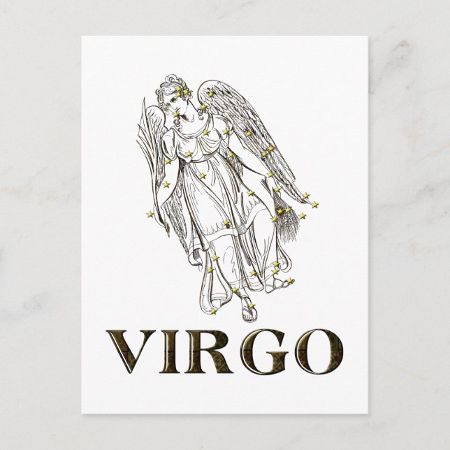 Constellation: Virgo Postcard (Front)