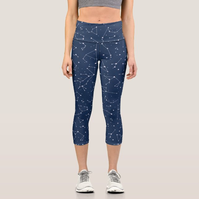 Constellations Capri Leggings (Front)