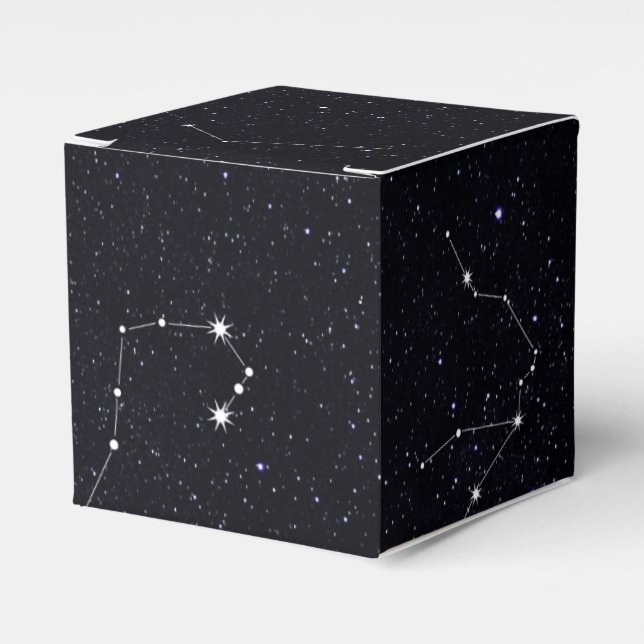 Constellations Favour Box (Front Side)