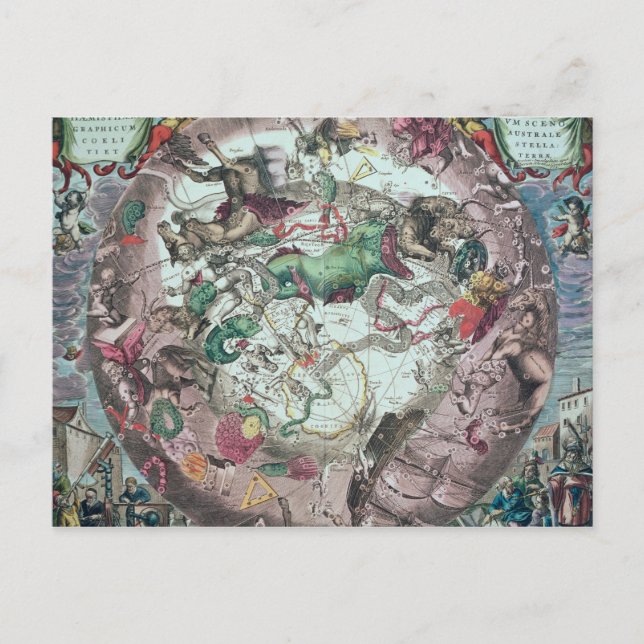 Constellations of the Southern Hemisphere Postcard (Front)