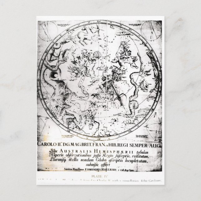 Constellations of the Southern Hemisphere Postcard (Front)