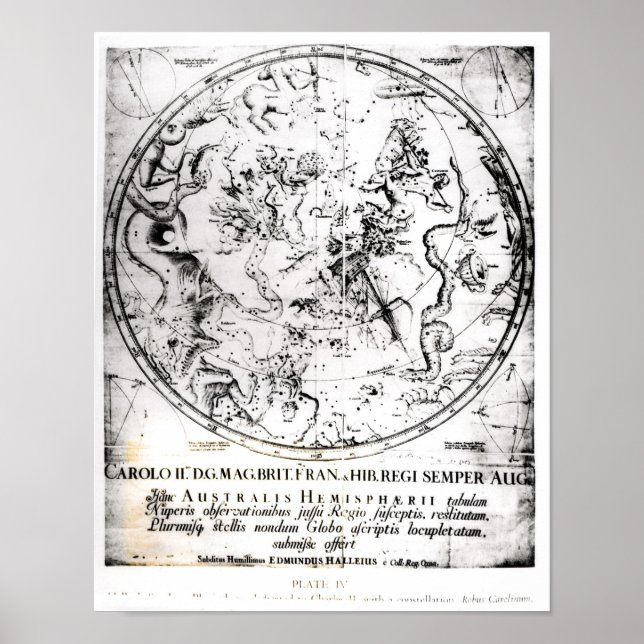 Constellations of the Southern Hemisphere Poster (Front)