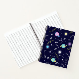 Constellations Pattern Notebook