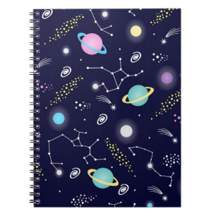 Constellations Pattern Notebook