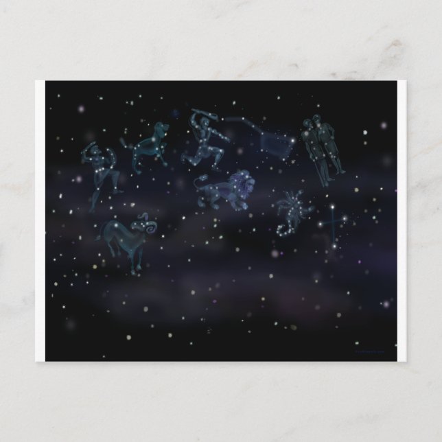 Constellations Postcard (Front)