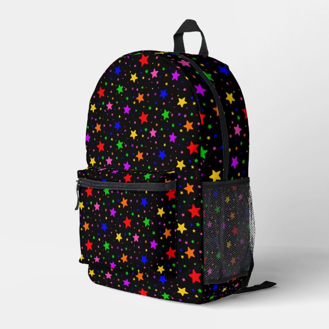 Constellations Printed Backpack (Back Corner Right)