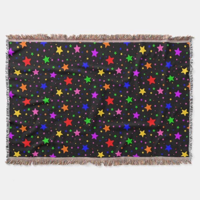 Constellations Throw Blanket (Front)