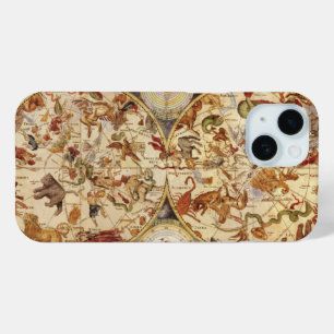 Constellations, Vintage Astronomy, Frederik de Wit iPhone 15 Case