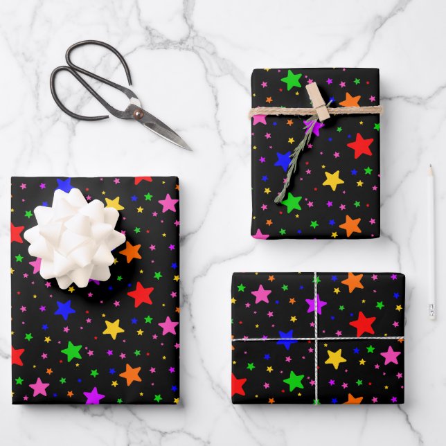 Constellations Wrapping Paper Sheet (Front)