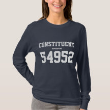 Constituent from "your zip code" Political Tee