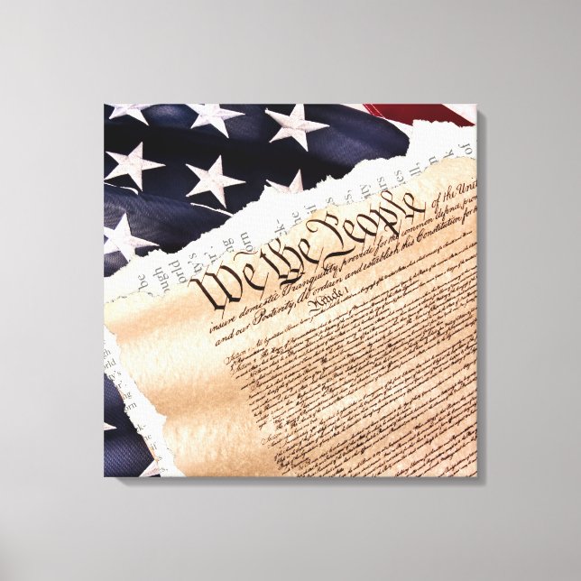 Constitution Canvas Art (Front)