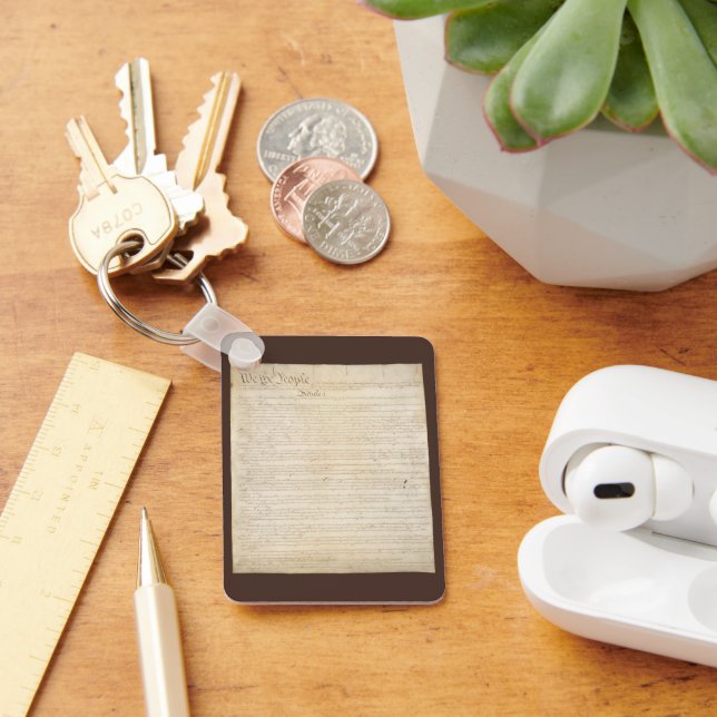 Constitution of the United States, We The People Key Ring (Desk)
