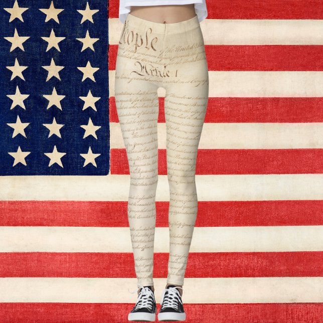 Constitution of the United States, We The People Leggings (Creator Uploaded)