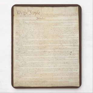 Constitution of the United States, We The People Mouse Mat