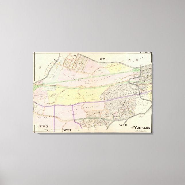 Constriuction Materials Canvas Print (Front)