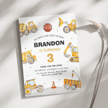 Construction 3rd Birthday