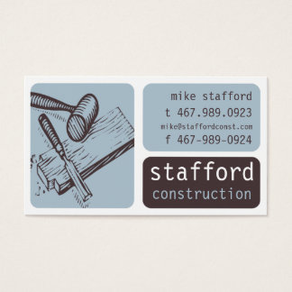 500+ Carpentry Business Cards and Carpentry Business Card Templates ...