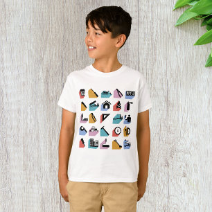 Construction and DIY Home Improvement Icons T-Shirt