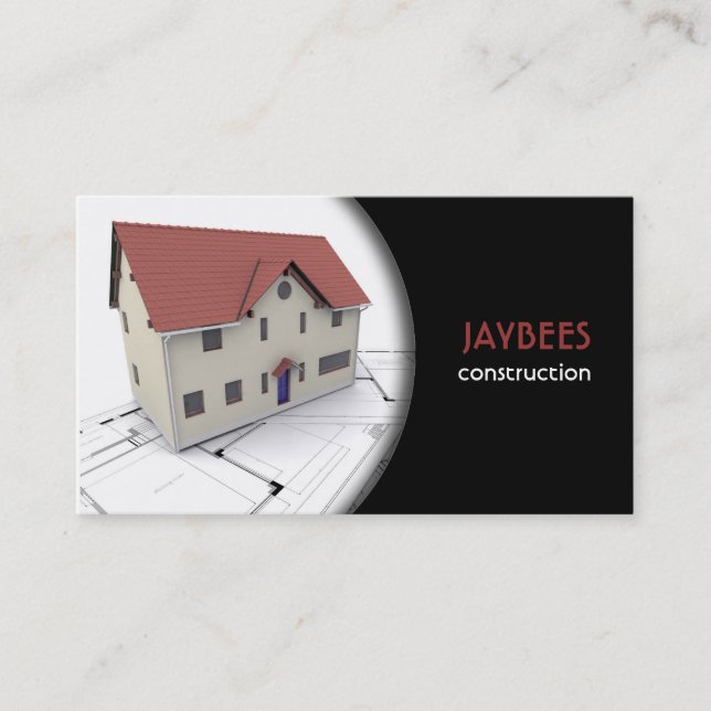 Construction/Architect Business Card (Front)