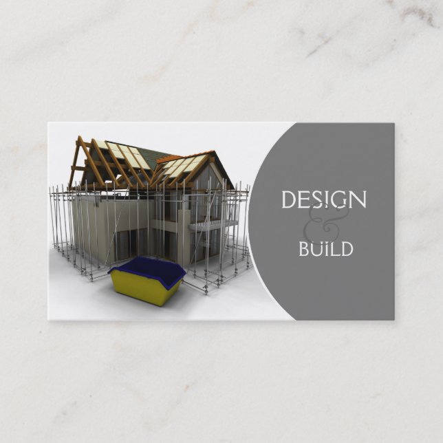 Construction / Architects Business Card (Front)