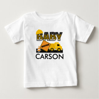 Construction Baby Brother Shirt | Sibling Shirt