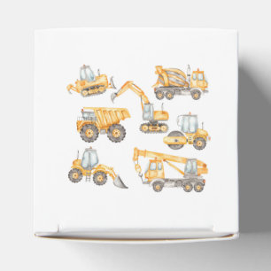 Construction Baby Shower Dump Truck Party Favour Box