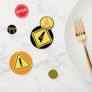 Construction Birthday Party Decor Confetti