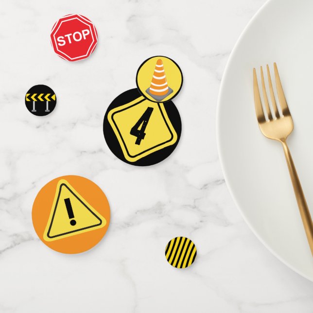 Construction Birthday Party Decor Confetti (Group)