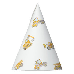 Construction Birthday Party Hat
