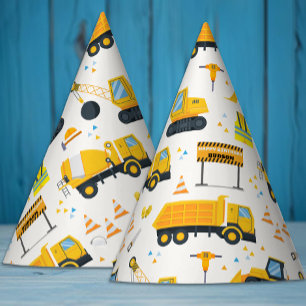 Construction Birthday Party Hat