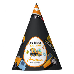 Construction Birthday Party Party Hat
