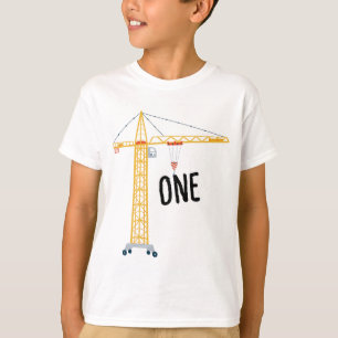 Construction Birthday T-Shirt