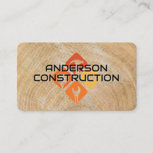 Construction Builder Tools Business Card