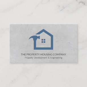 Construction Buildings Home Repair Development Business Card