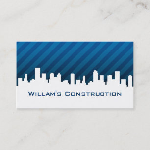 Construction business card