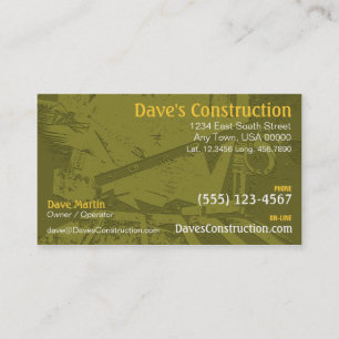 Construction Business Card