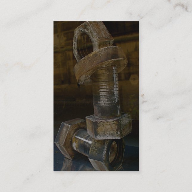 Construction Business Card (Front)