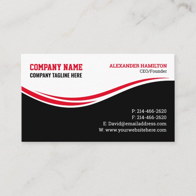 Construction Business Card (Concretes) (Front)